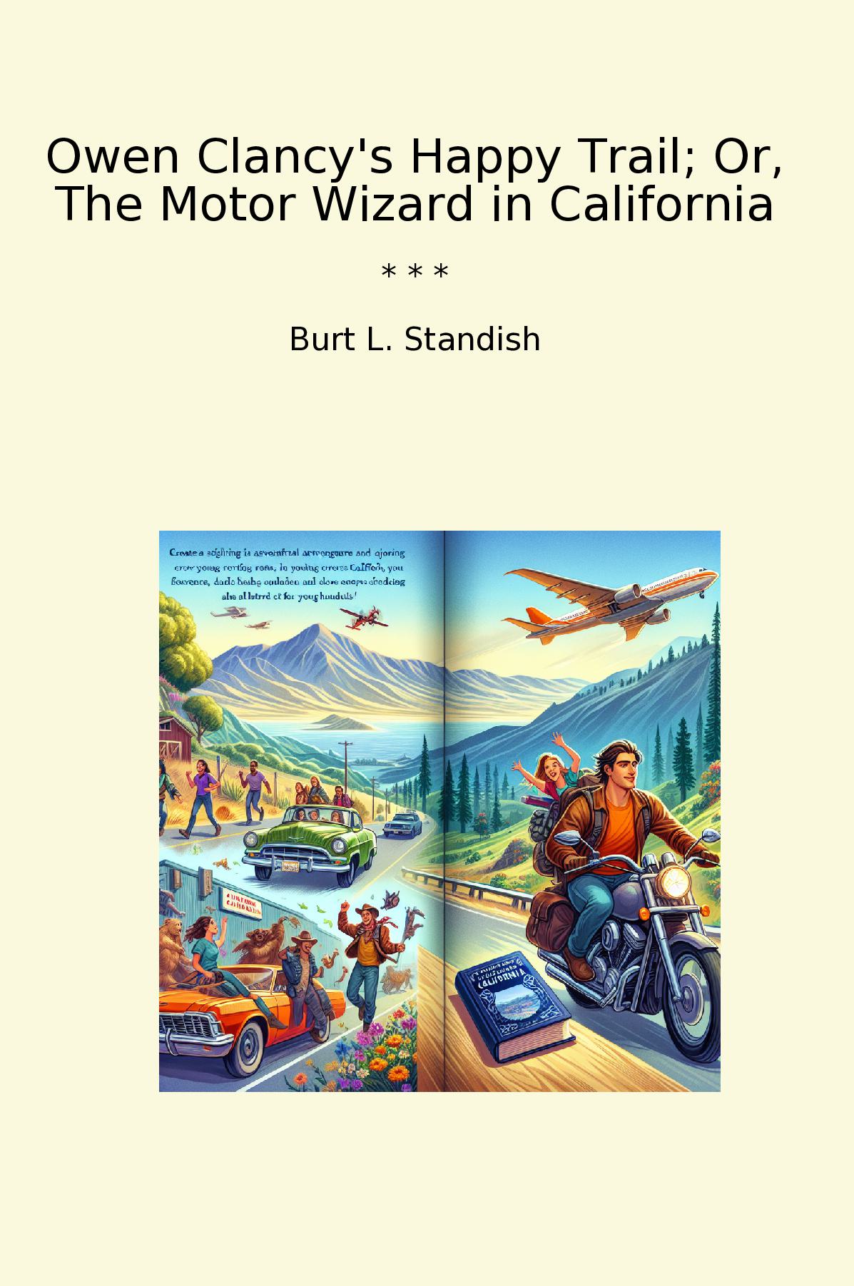 Owen Clancy's Happy Trail; Or, The Motor Wizard in California