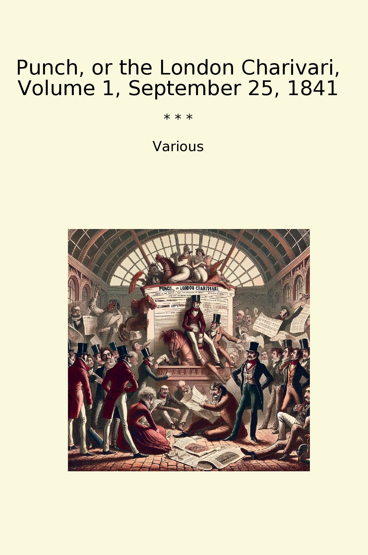 Punch, or the London Charivari, Volume 1, September 25, 1841