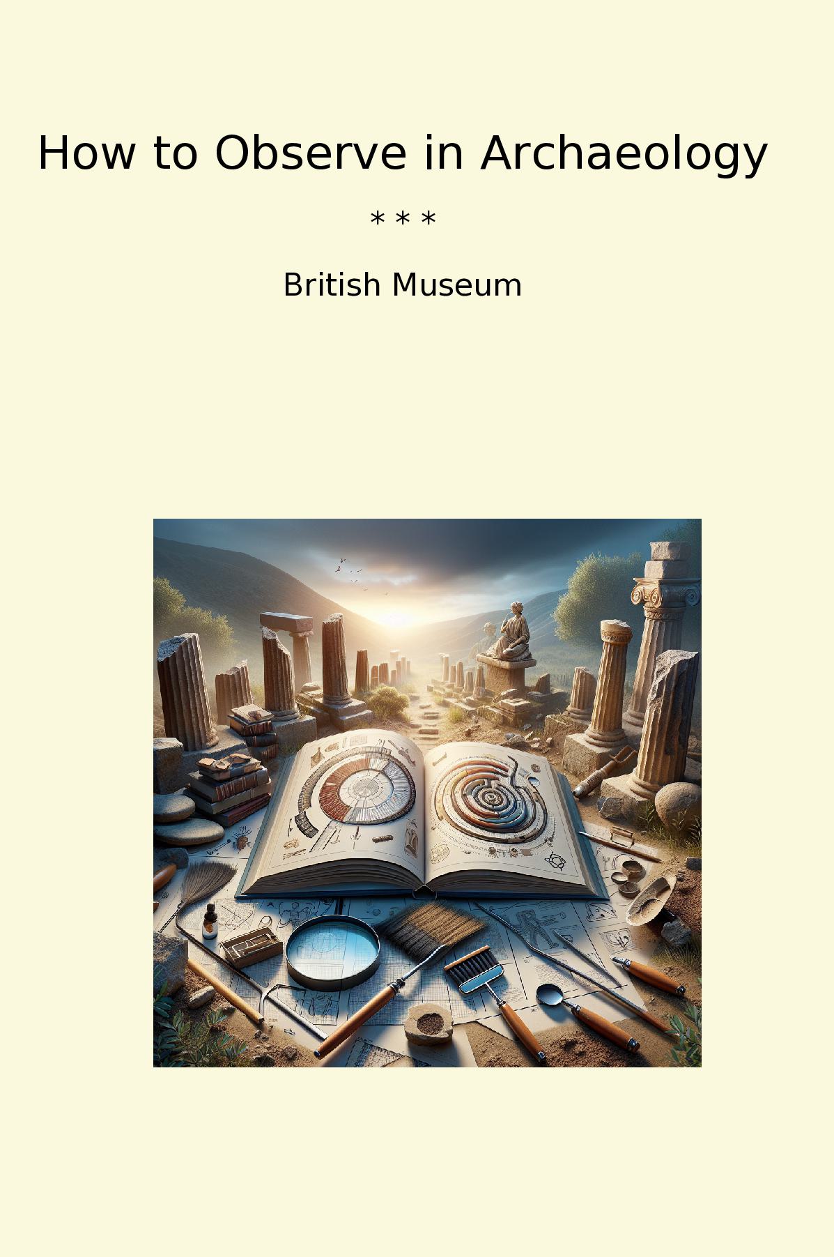 How to Observe in Archaeology