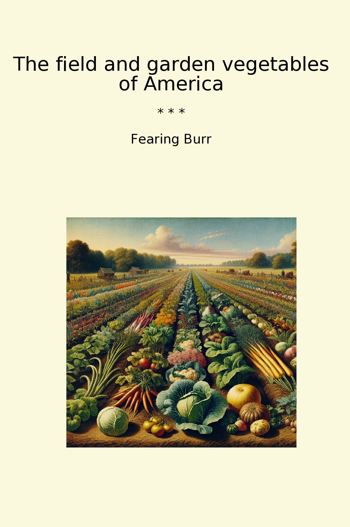 The field and garden vegetables of America