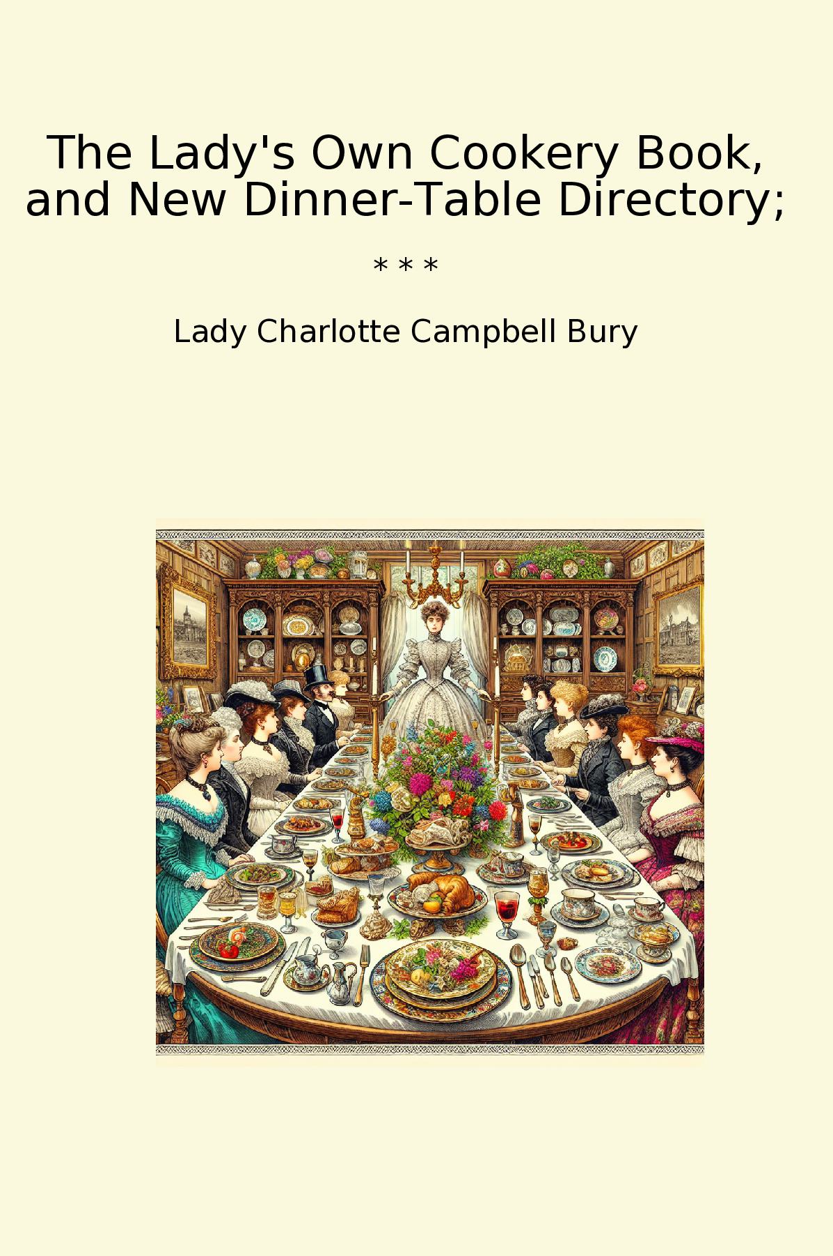 The Lady's Own Cookery Book, and New Dinner-Table Directory;