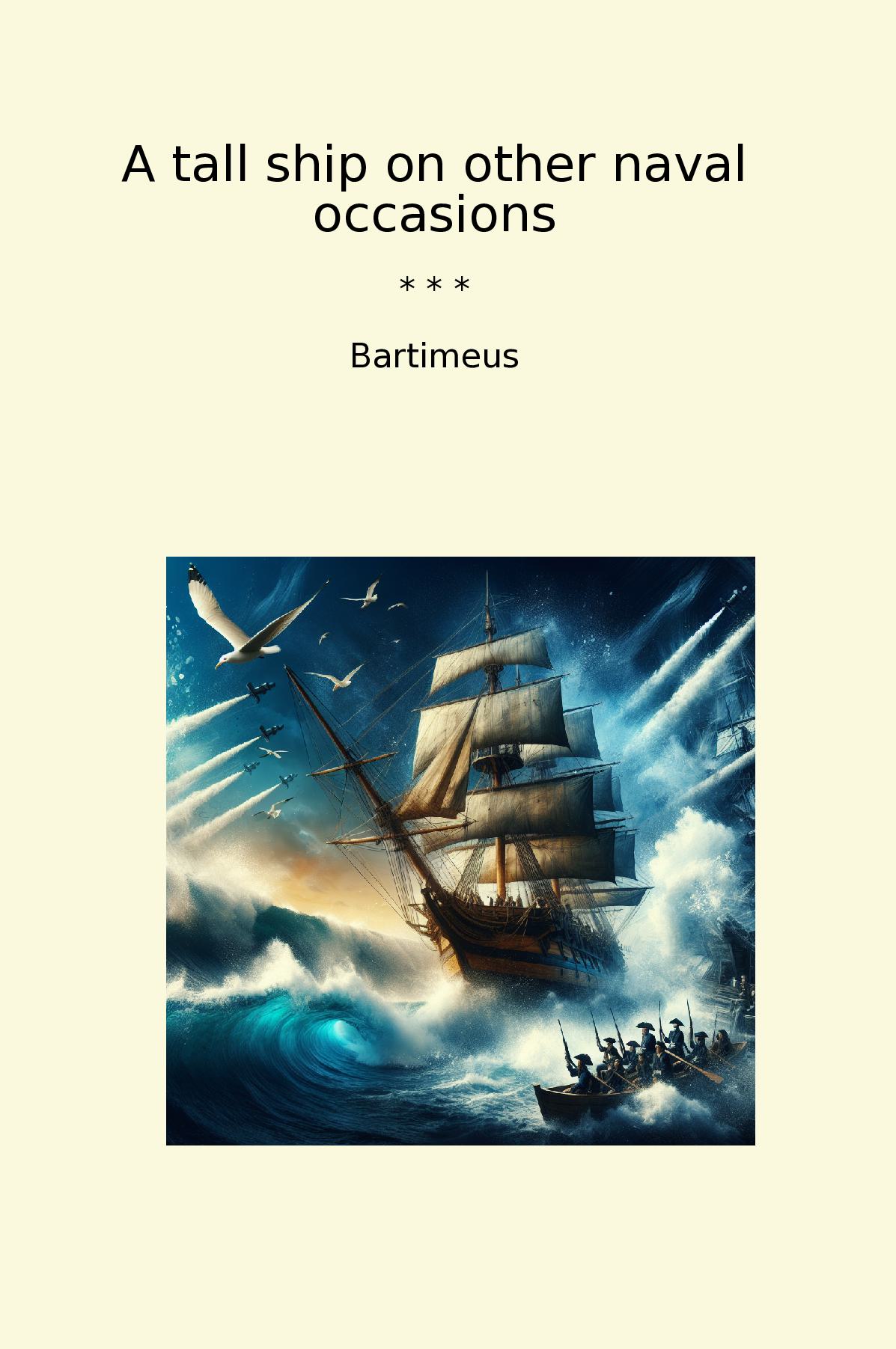 A tall ship on other naval occasions