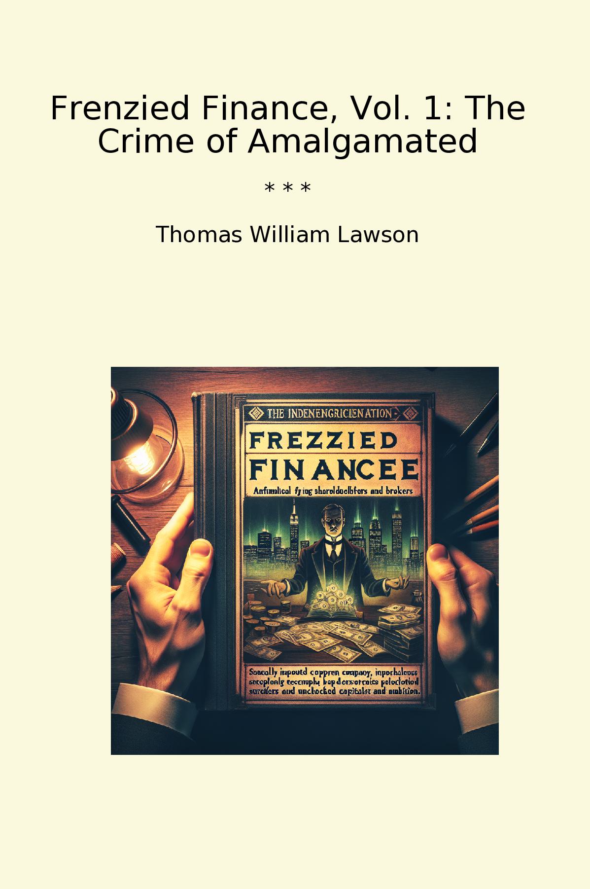 Frenzied Finance, Vol. 1: The Crime of Amalgamated