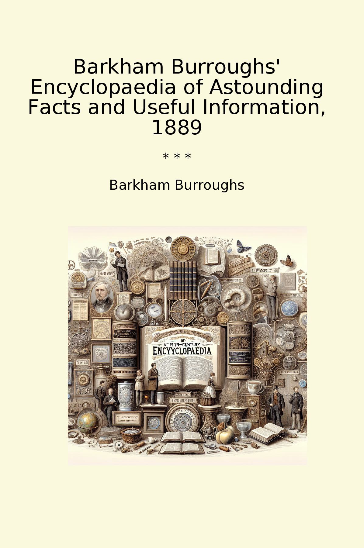 Barkham Burroughs' Encyclopaedia of Astounding Facts and Useful Information, 1889