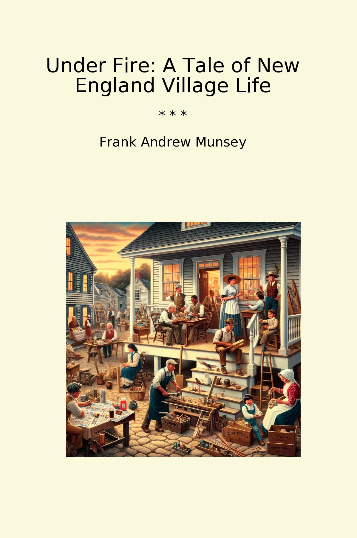 Under Fire: A Tale of New England Village Life