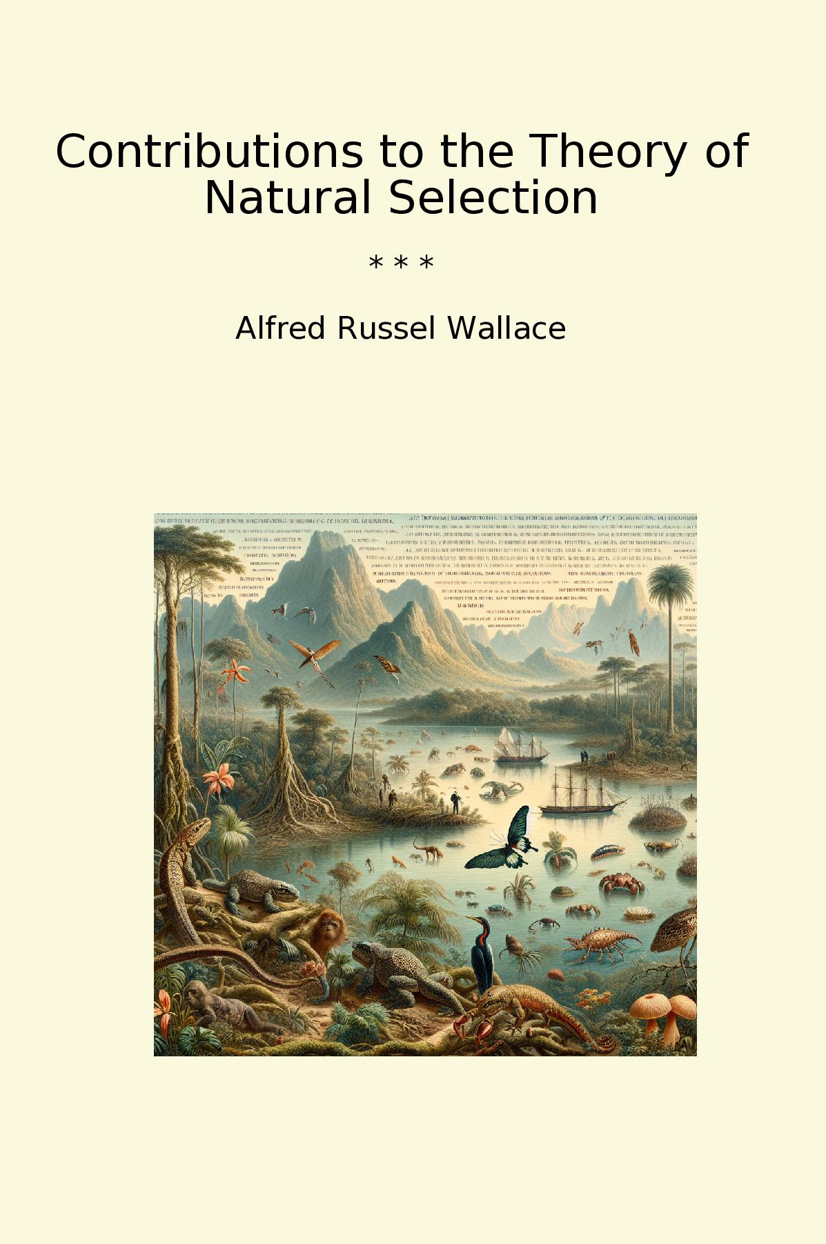 Contributions to the Theory of Natural Selection