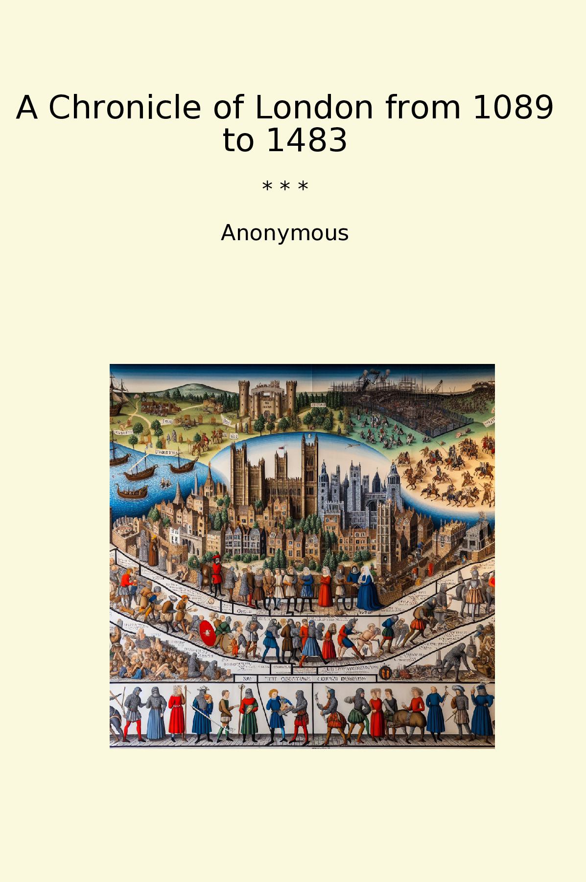 A Chronicle of London from 1089 to 1483