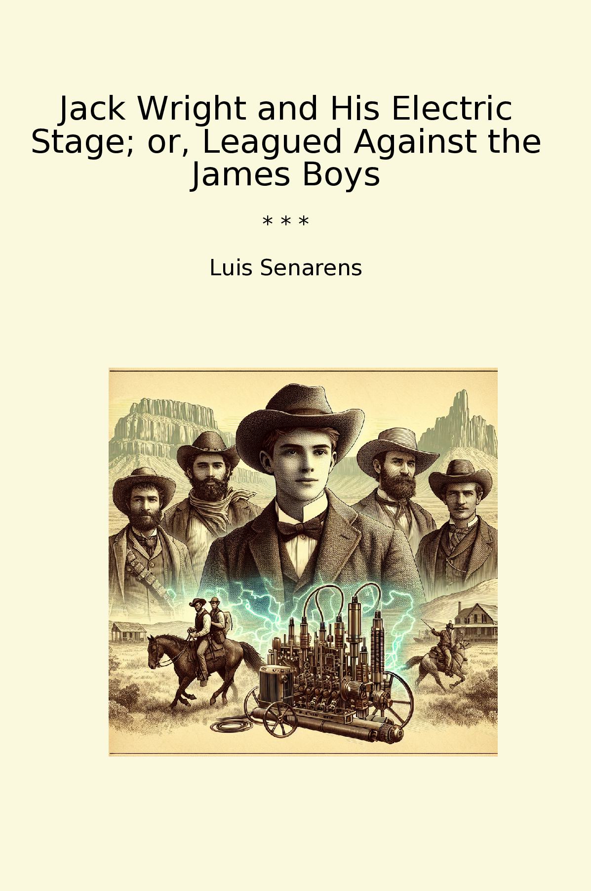 Jack Wright and His Electric Stage; or, Leagued Against the James Boys