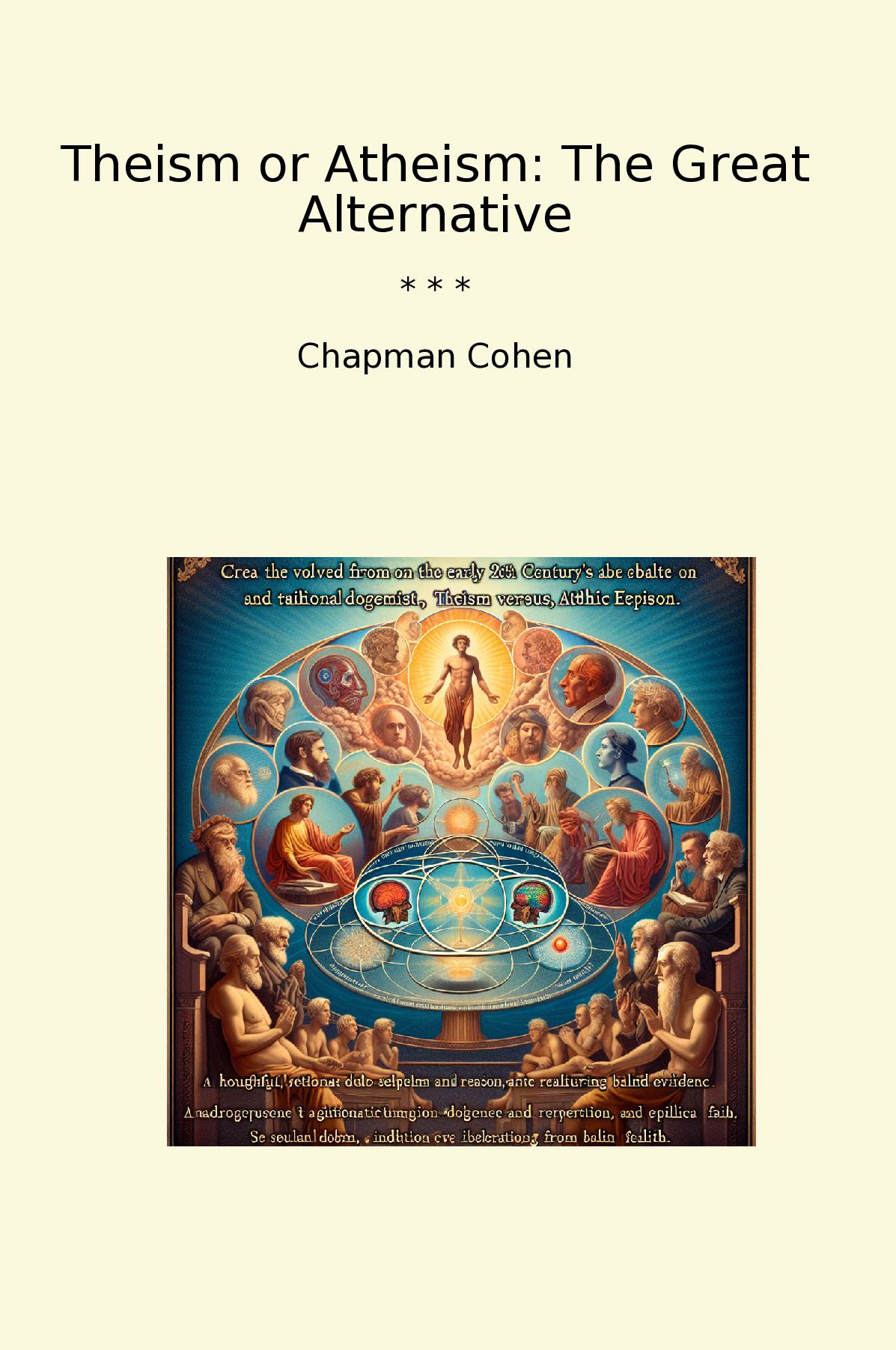 Theism or Atheism: The Great Alternative