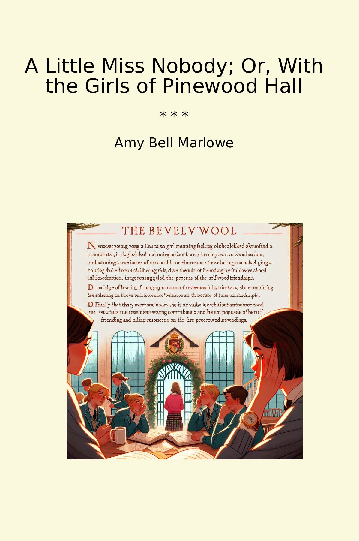 A Little Miss Nobody; Or, With the Girls of Pinewood Hall