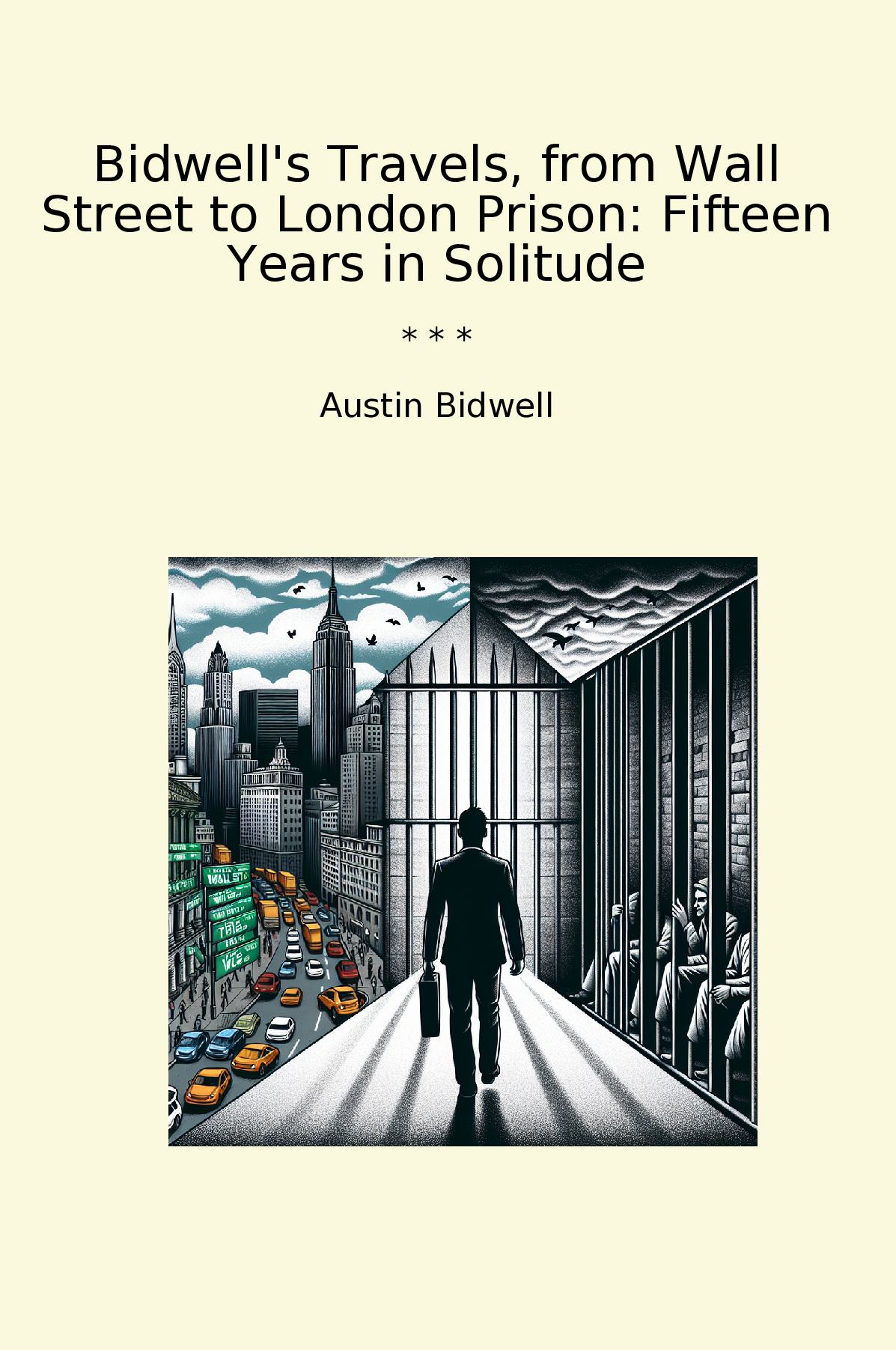 Bidwell's Travels, from Wall Street to London Prison: Fifteen Years in Solitude