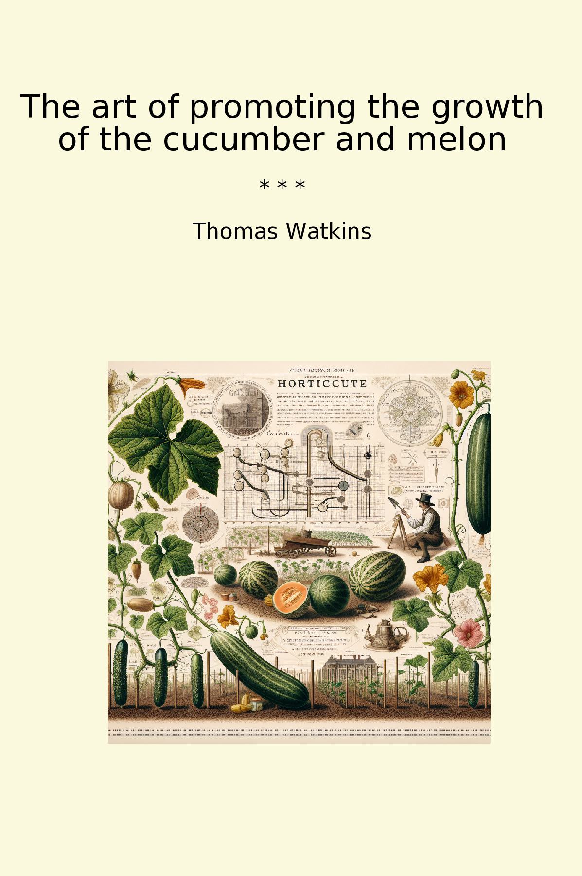 The art of promoting the growth of the cucumber and melon