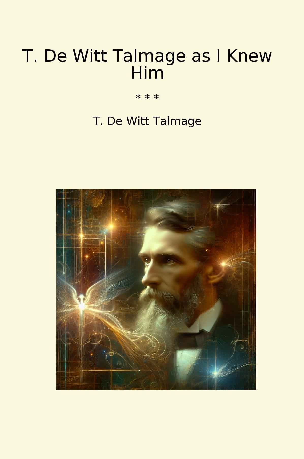 T. De Witt Talmage as I Knew Him