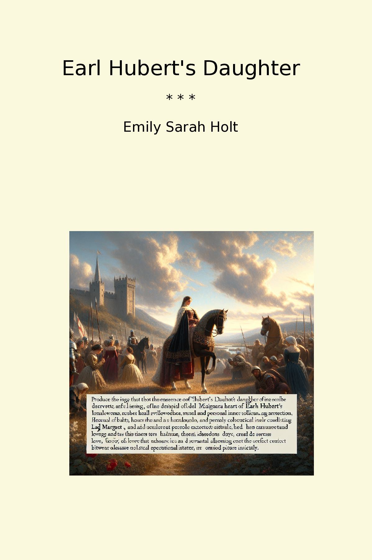 Earl Hubert's Daughter