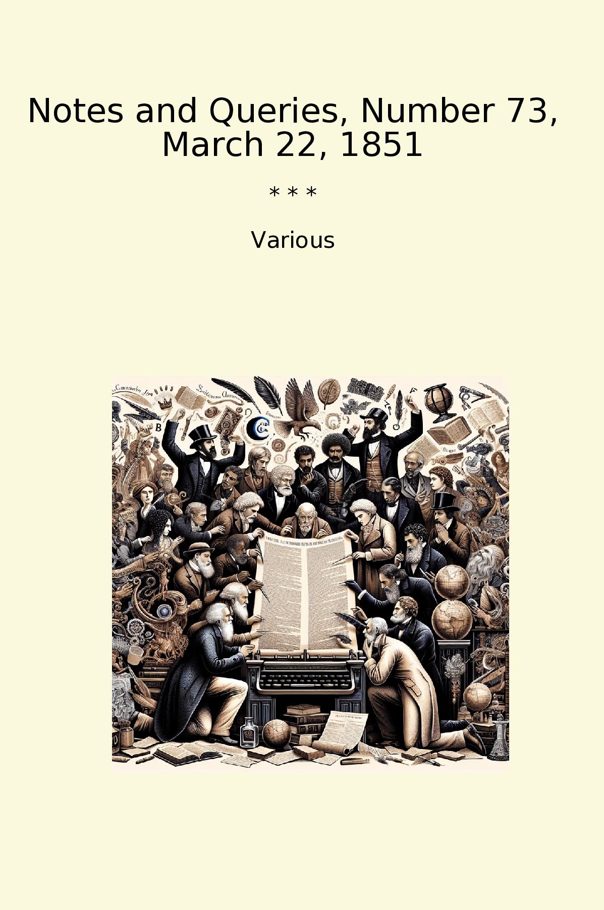 Notes and Queries, Number 73, March 22, 1851