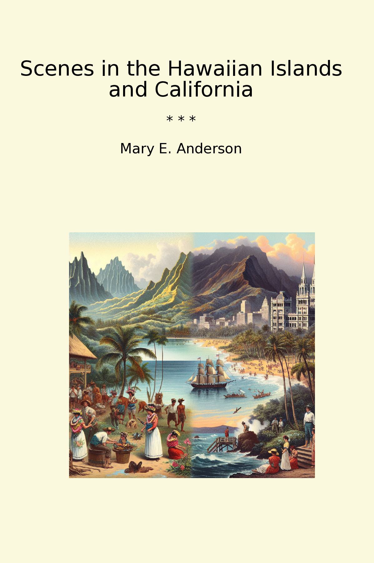 Scenes in the Hawaiian Islands and California
