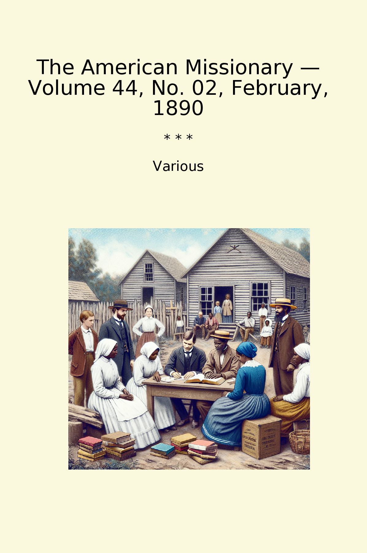 The American Missionary — Volume 44, No. 02, February, 1890