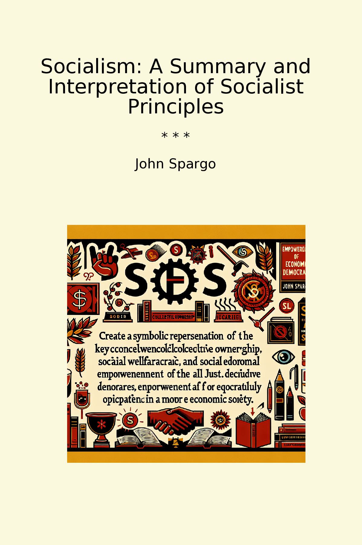 Socialism: A Summary and Interpretation of Socialist Principles
