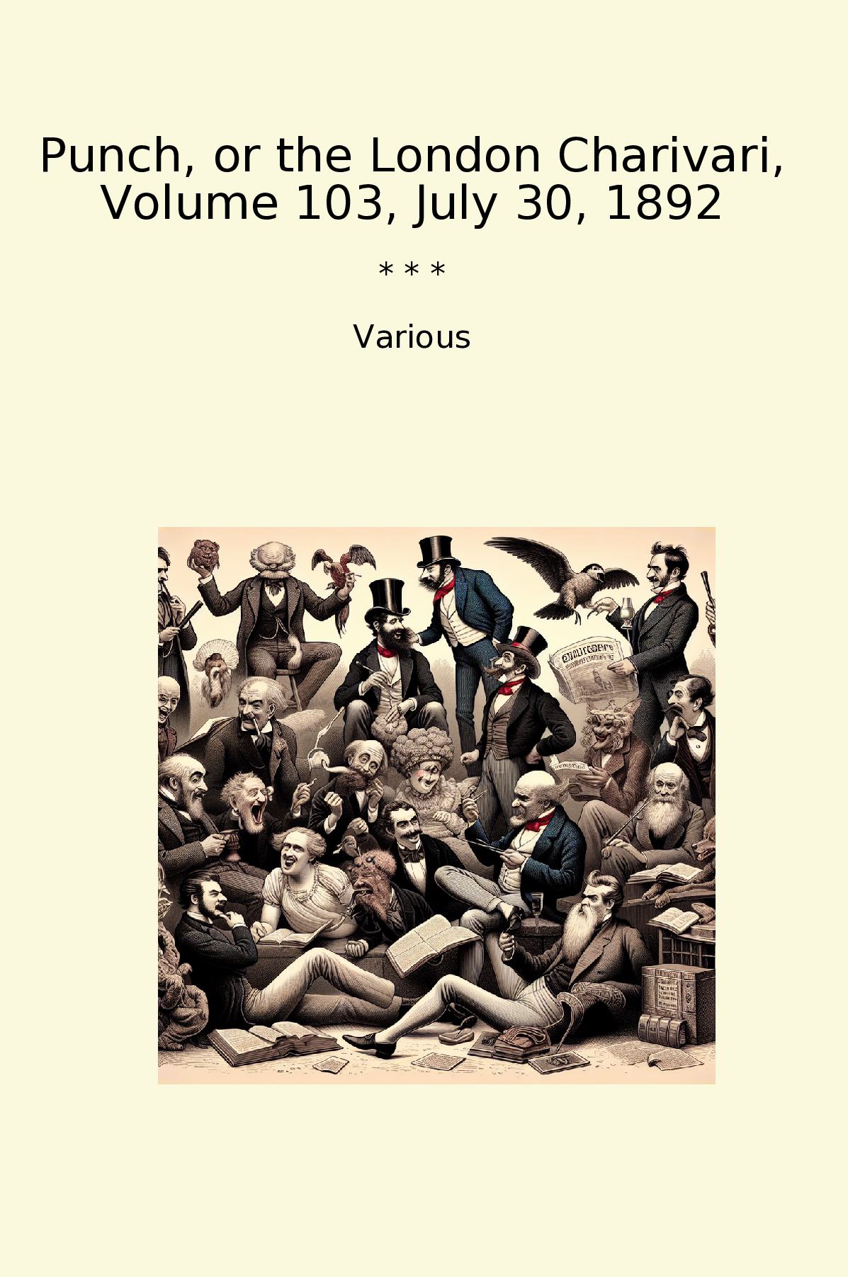 Punch, or the London Charivari, Volume 103, July 30, 1892