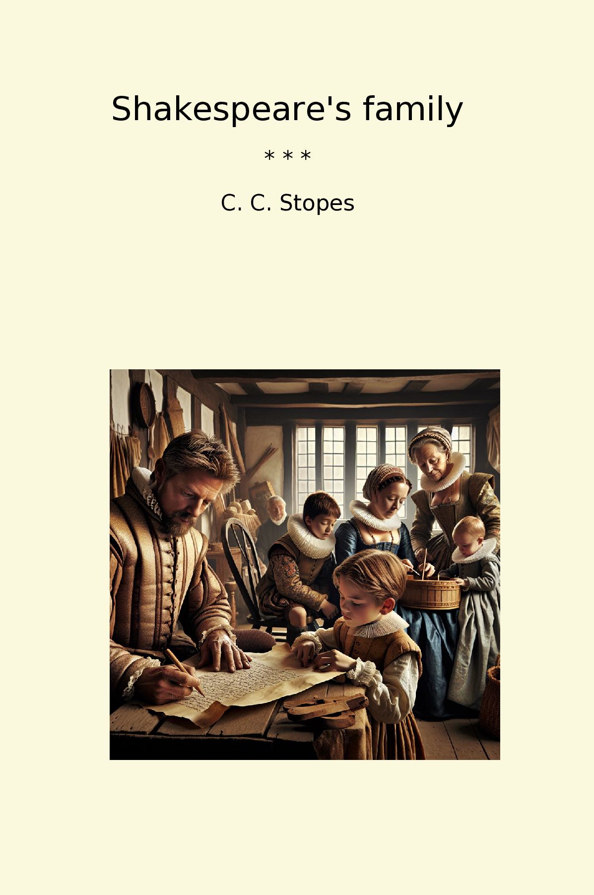 Shakespeare's family