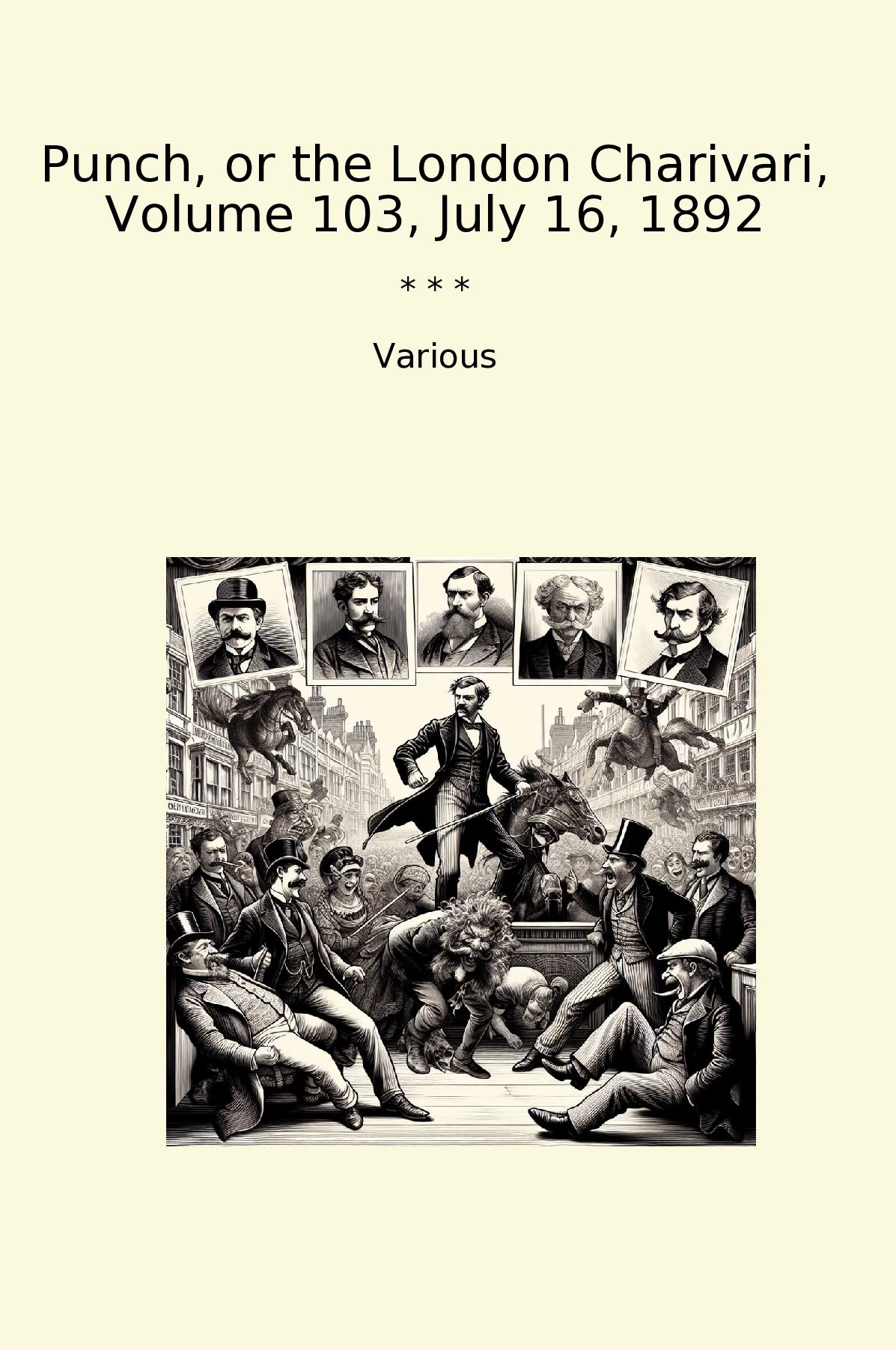 Punch, or the London Charivari, Volume 103, July 16, 1892