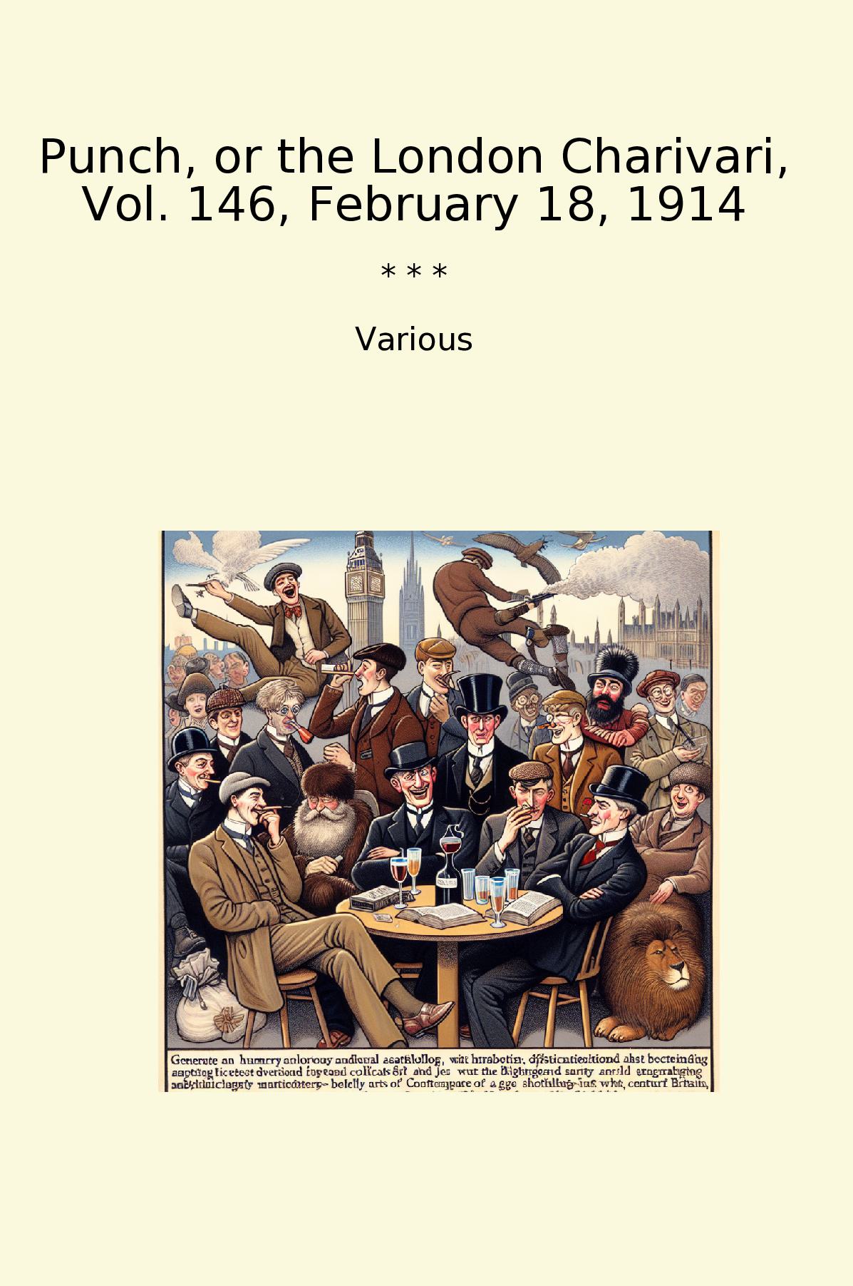 Punch, or the London Charivari, Vol. 146, February 18, 1914