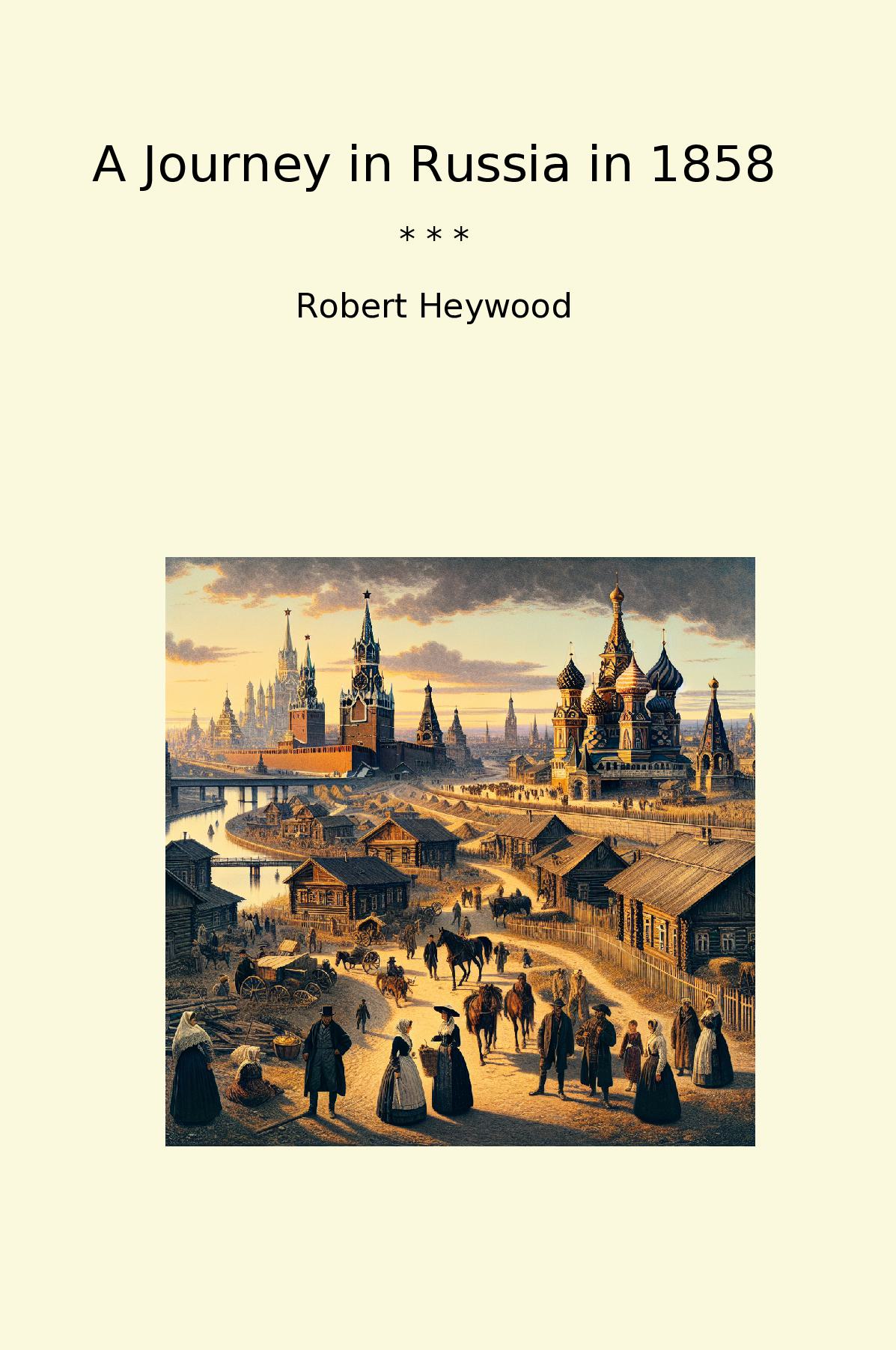 A Journey in Russia in 1858