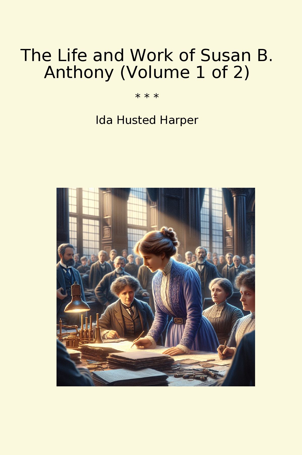 The Life and Work of Susan B. Anthony (Volume 1 of 2)
