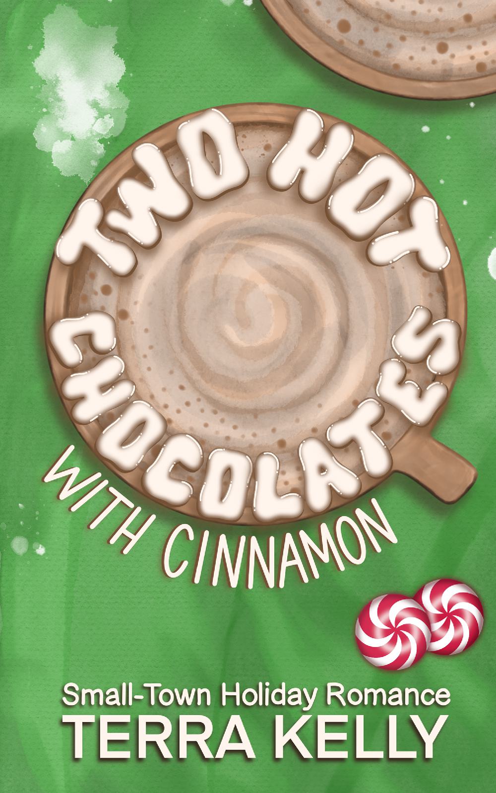 Two Hot Chocolates with Cinnamon