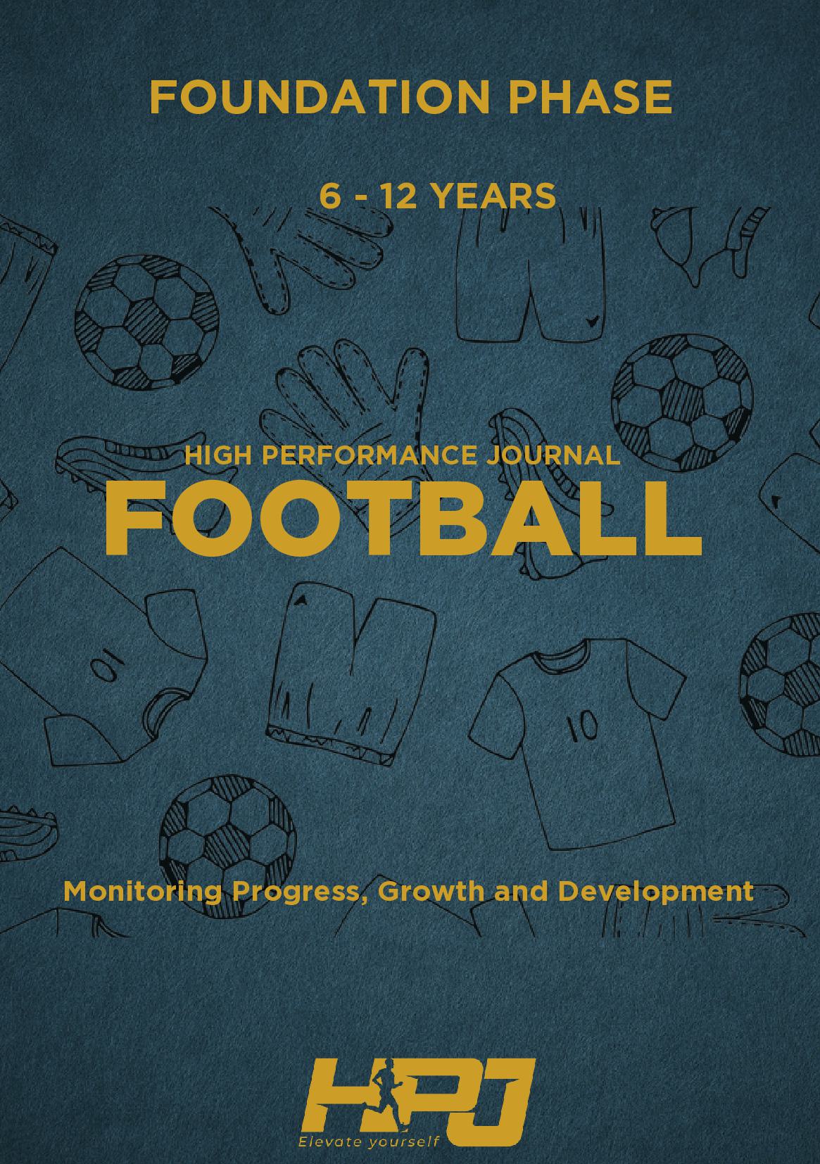 The football High Performance Journal - Kids