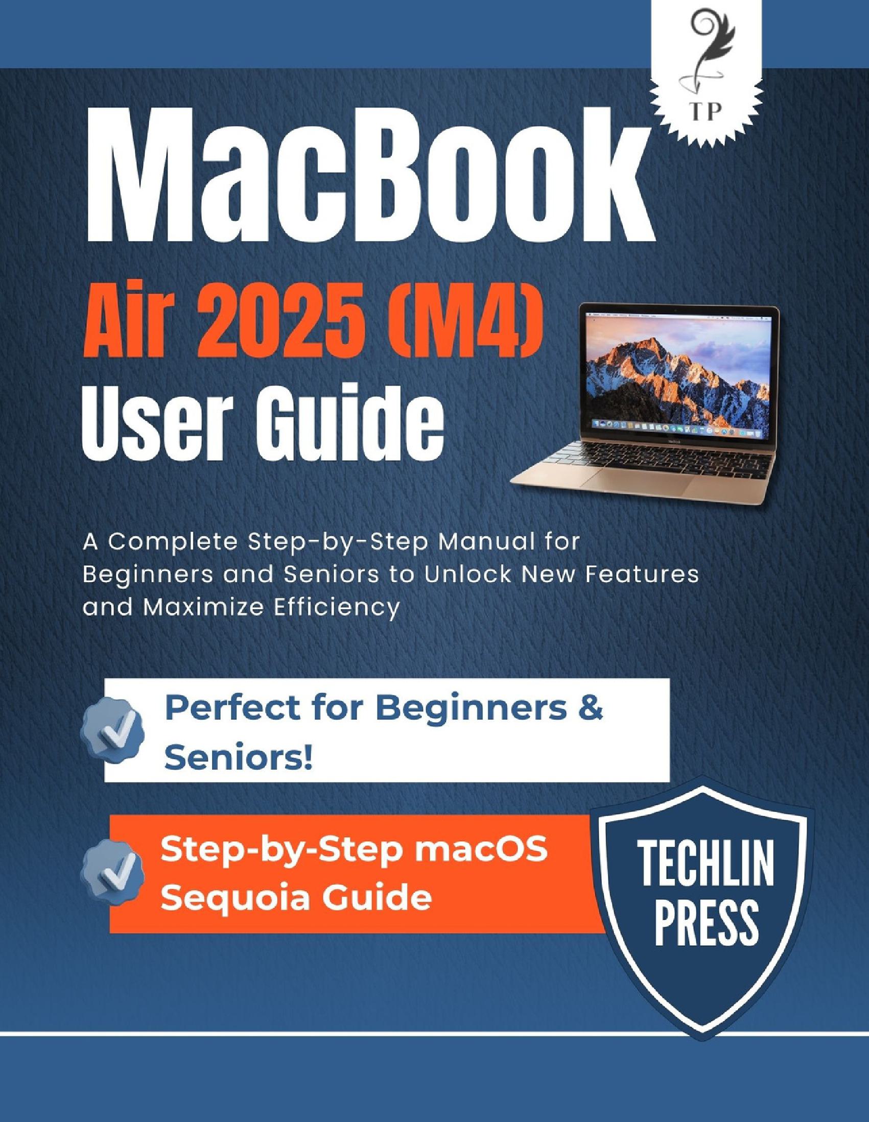 MACBOOK AIR 2025 (M4) USER GUIDE
