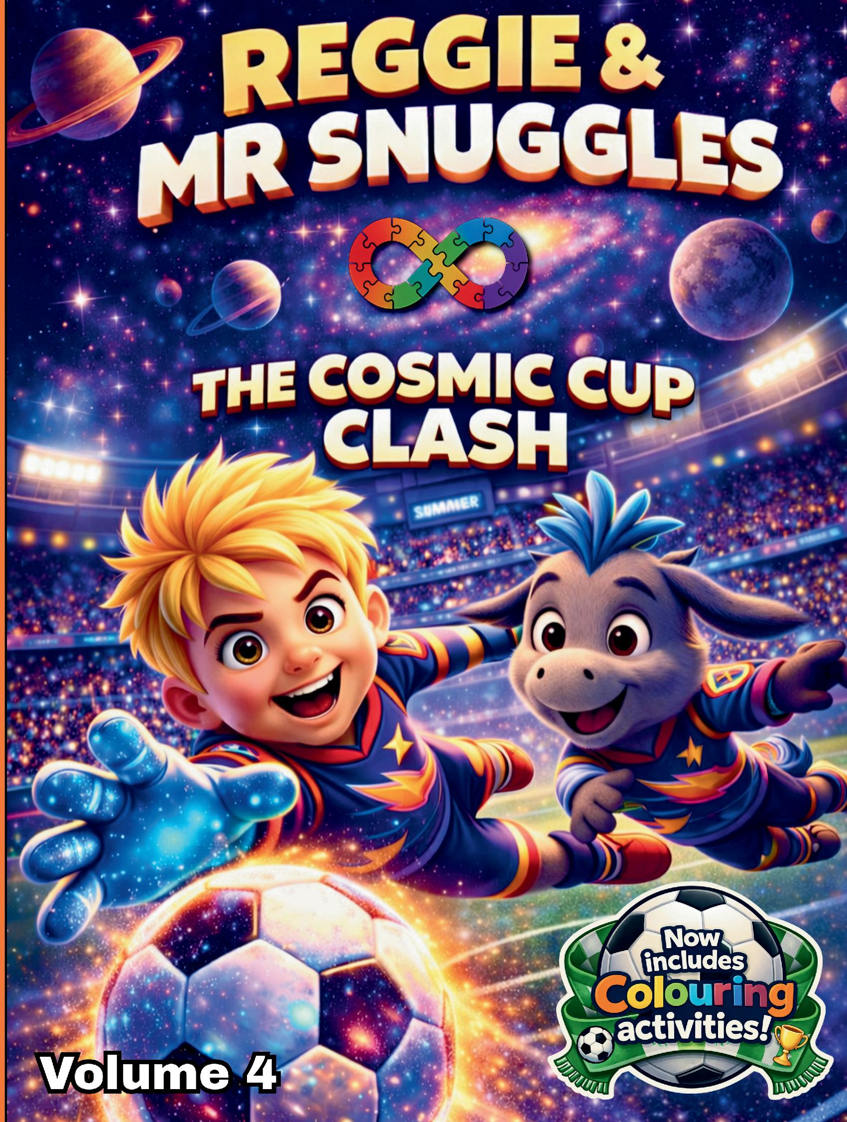 Reggie and Mr. Snuggles The Cosmic Cup Clash