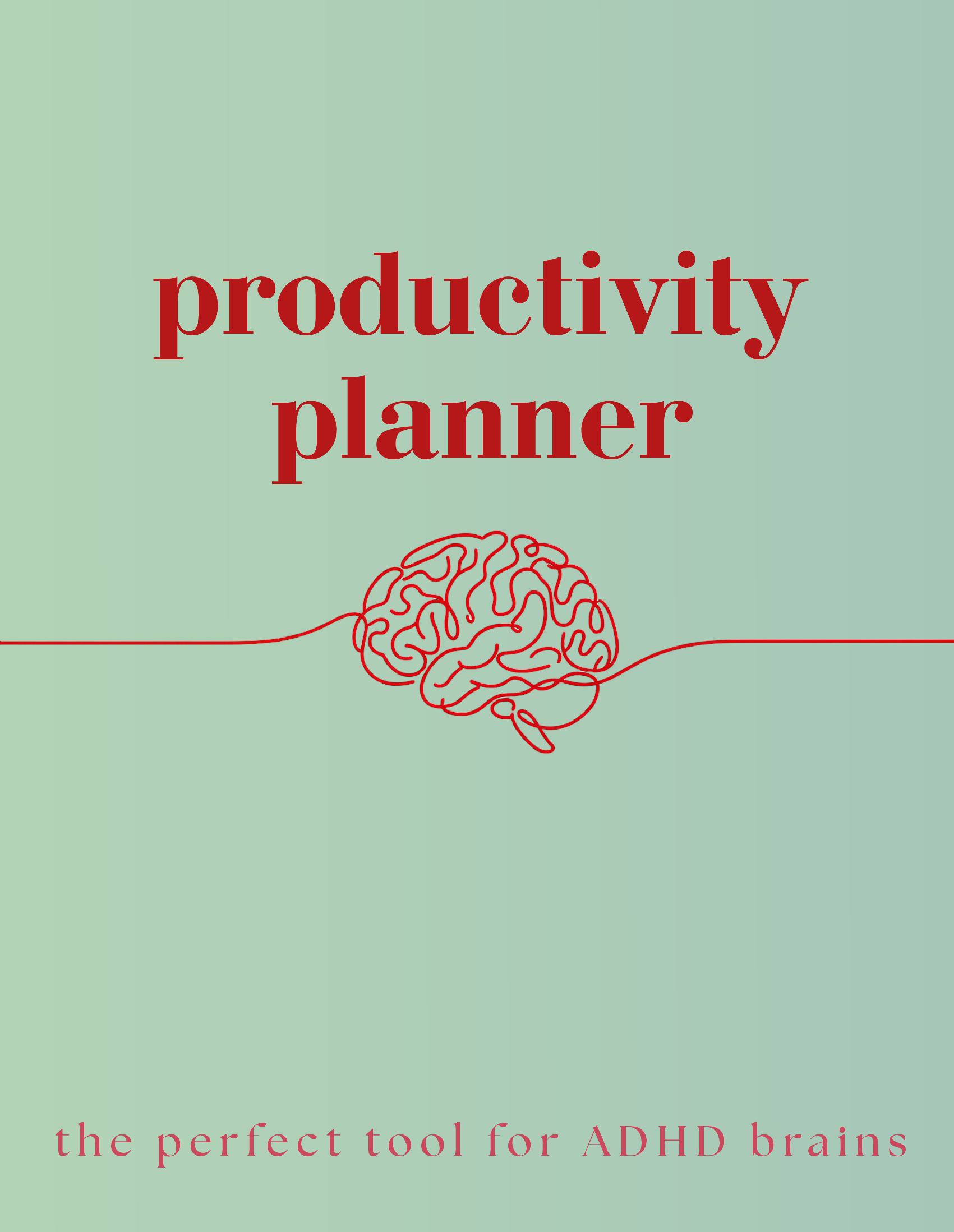 The Productivity Planner
