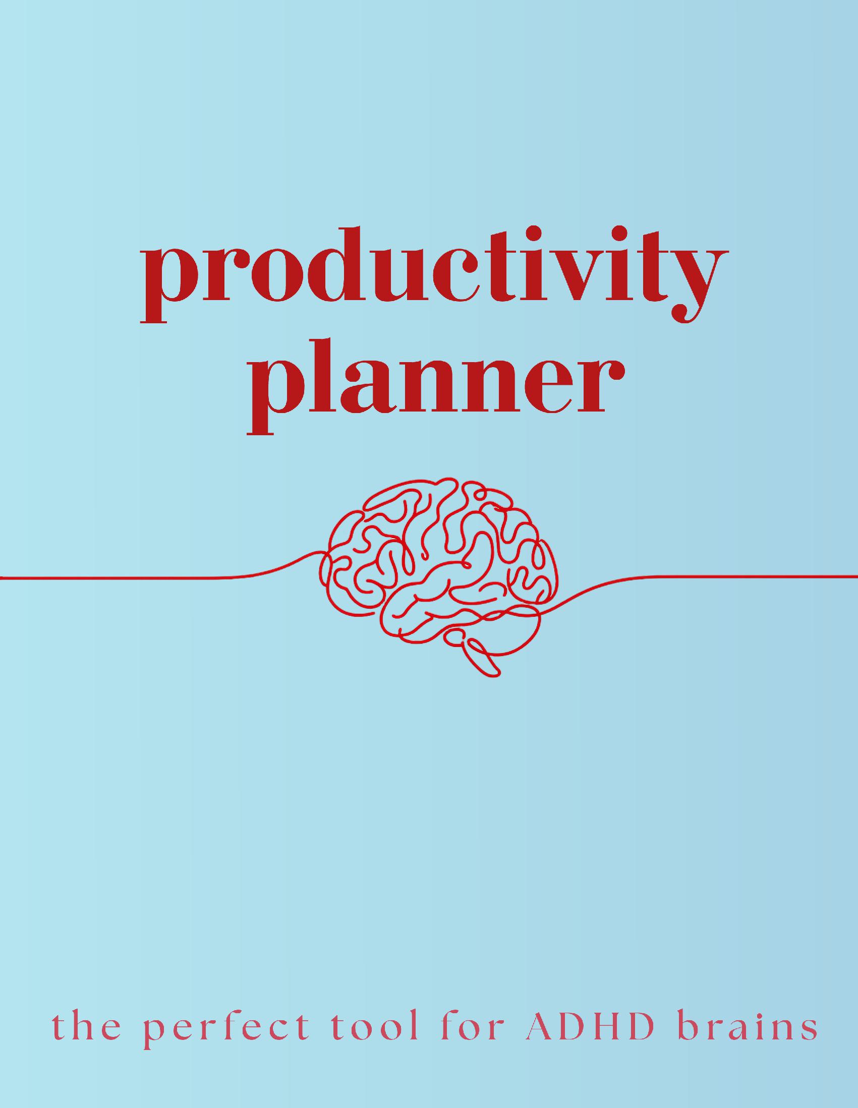 The Productivity Planner