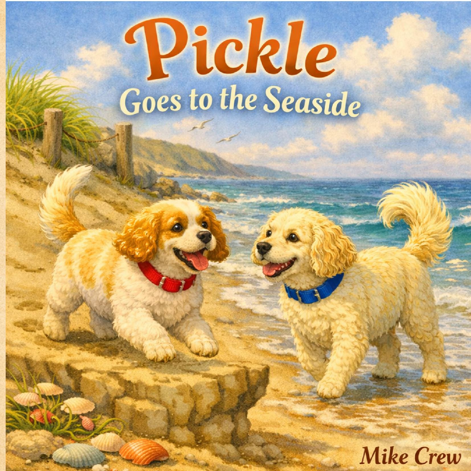 Pickle goes to the Seaside