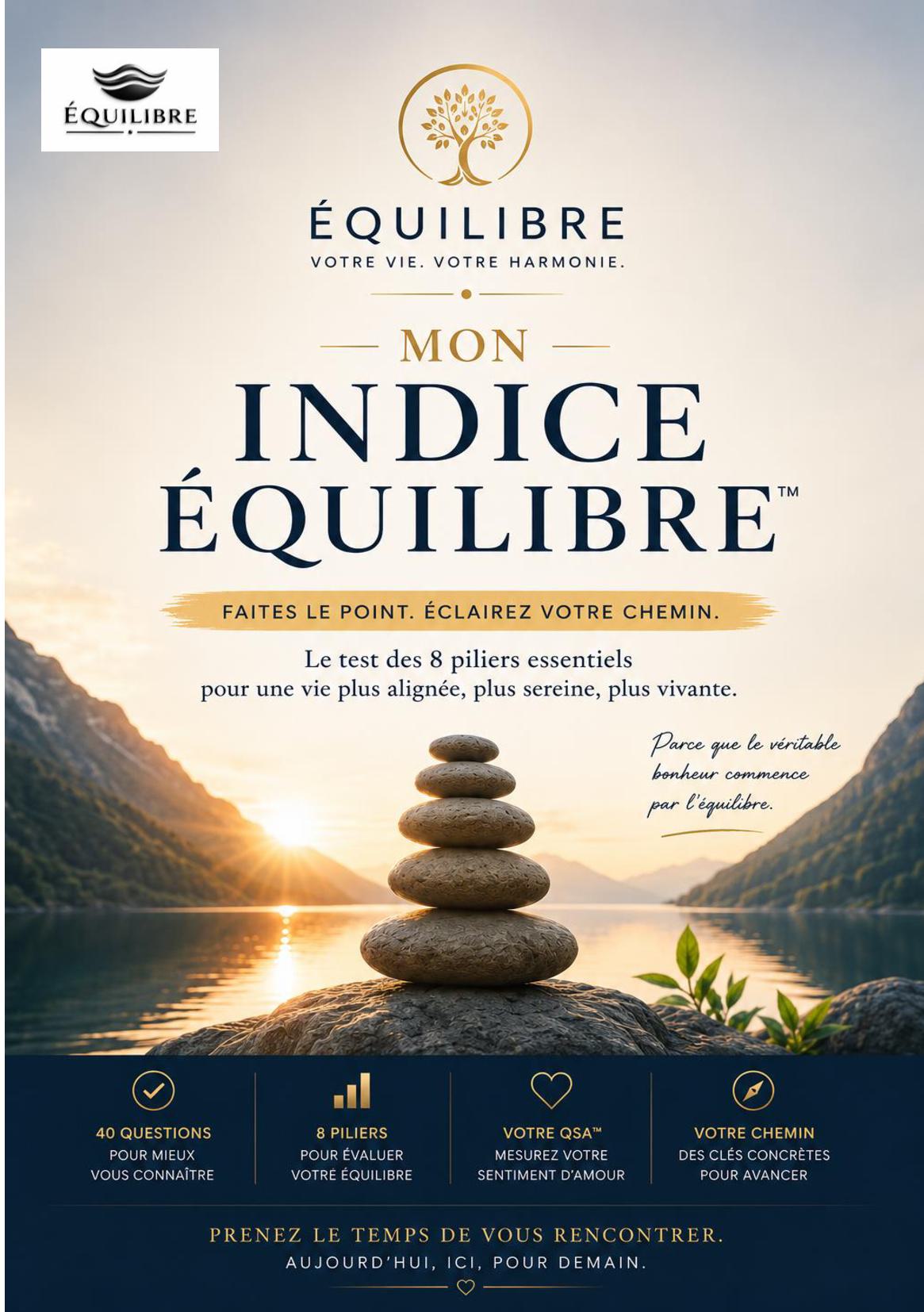 Mon Indice ÉQUILIBRE™ – Faites le point. Éclairez votre chemin.