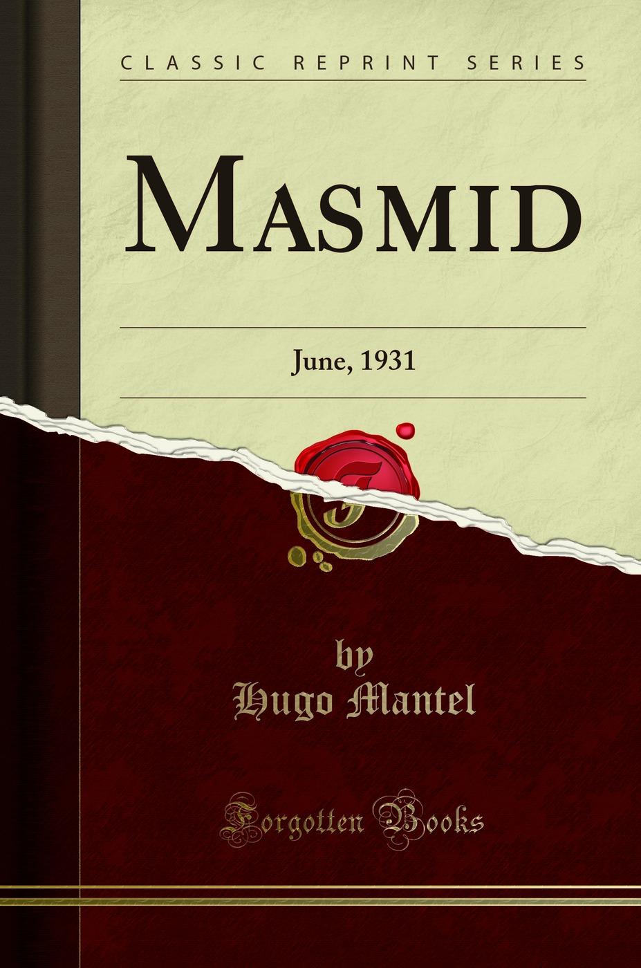 Masmid: June, 1931 (Classic Reprint)
