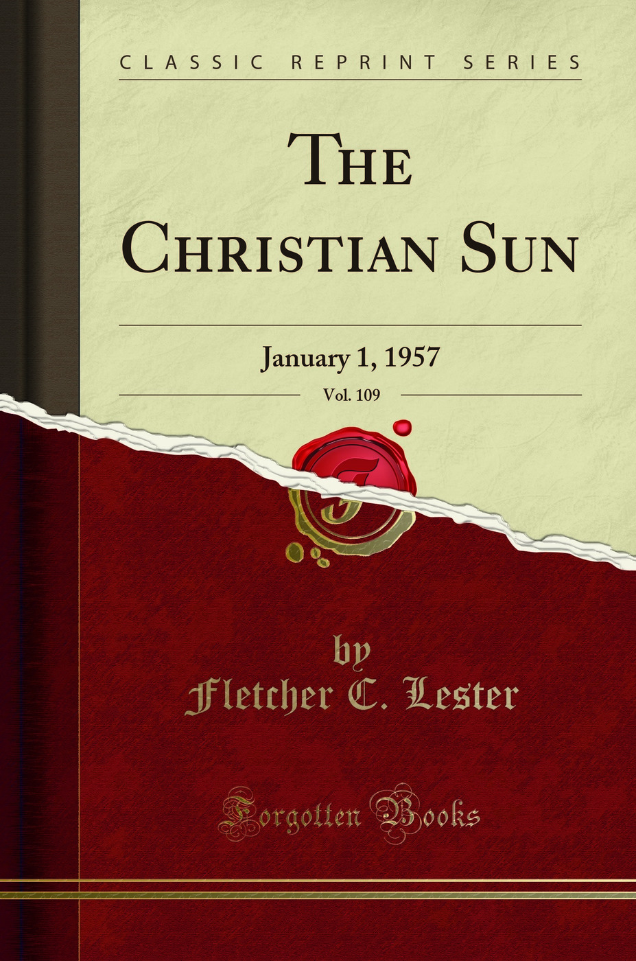 The Christian Sun, Vol. 109: January 1, 1957 (Classic Reprint)