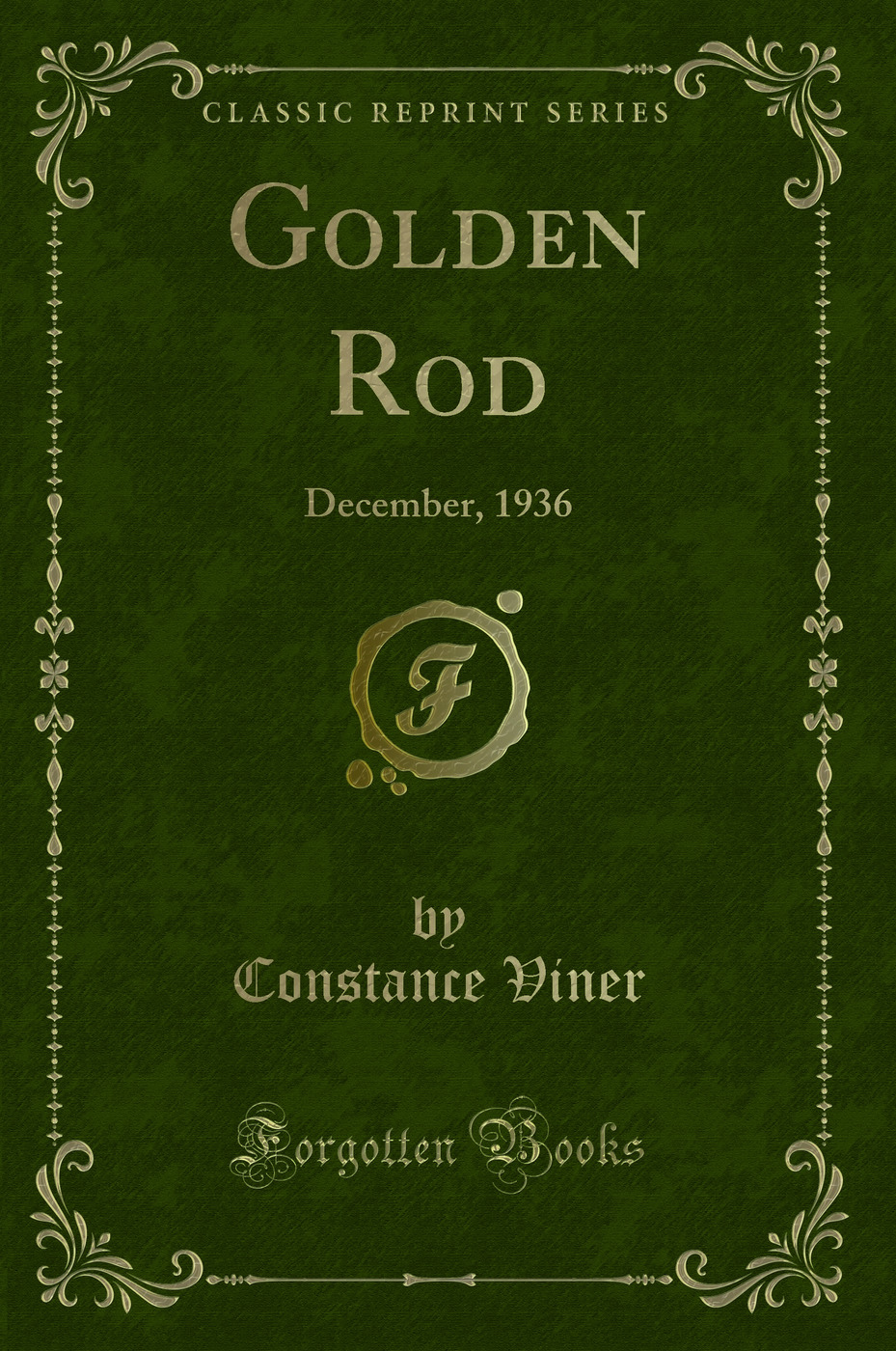 Golden Rod: December, 1936 (Classic Reprint)