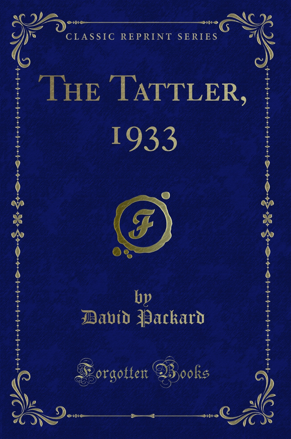 The Tattler, 1933 (Classic Reprint)
