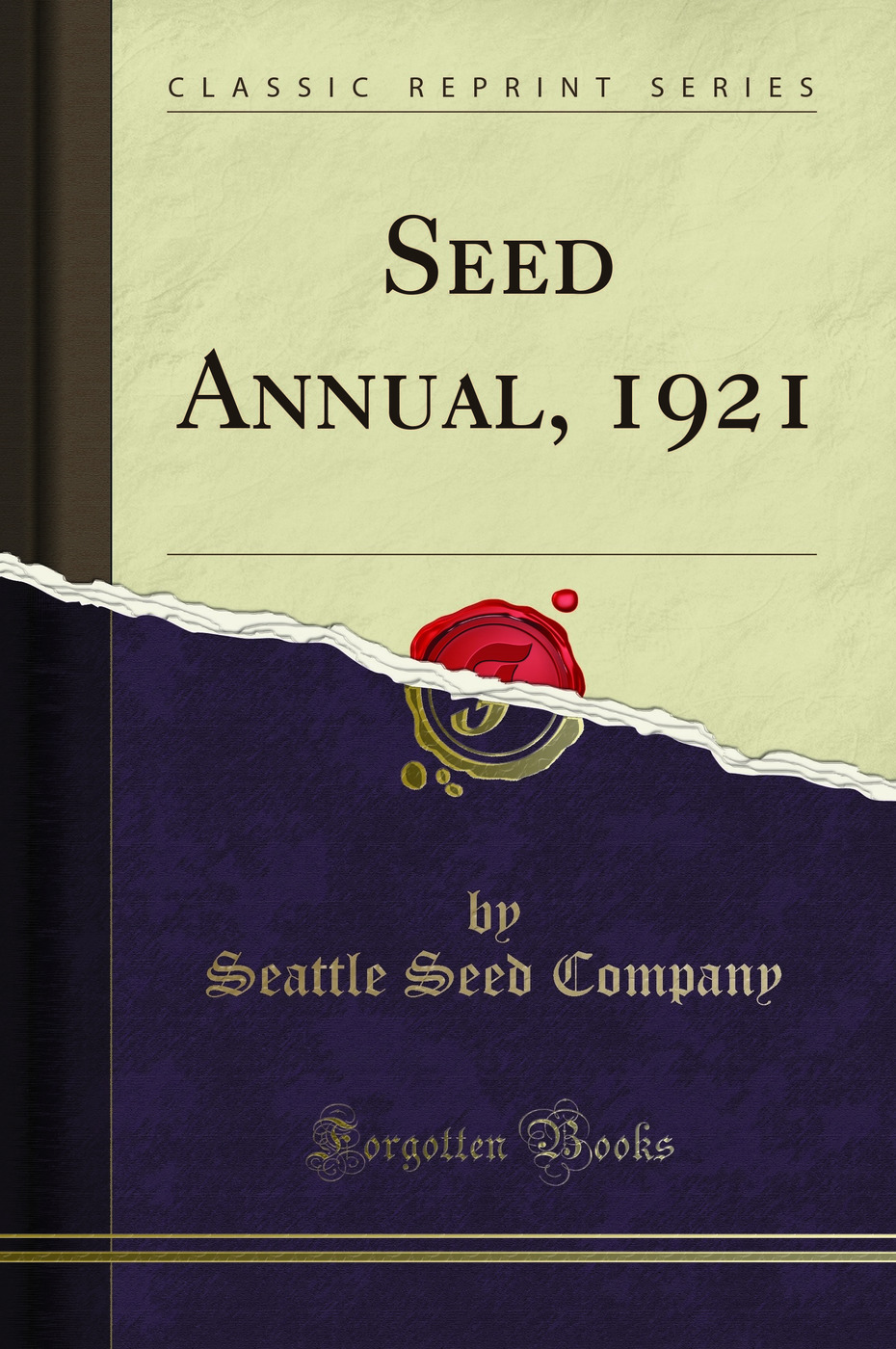 Seed Annual 1921 (Classic Reprint)