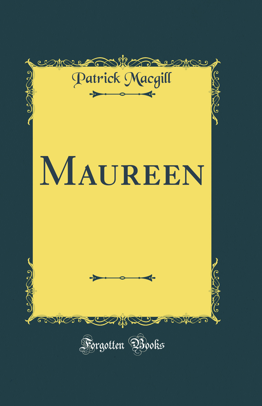 Maureen (Classic Reprint)