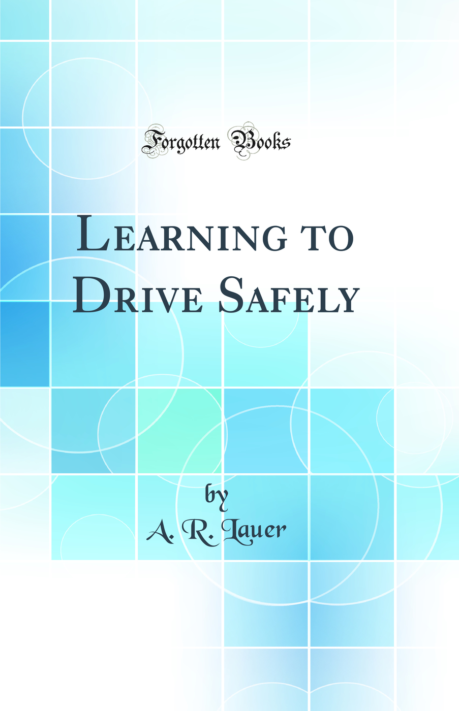 Learning to Drive Safely (Classic Reprint)