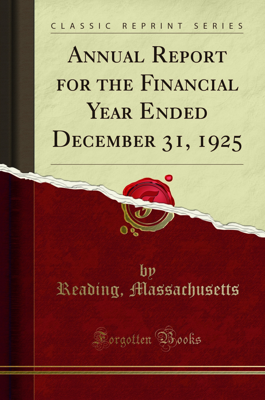 Annual Report for the Financial Year Ended December 31, 1925 (Classic Reprint)