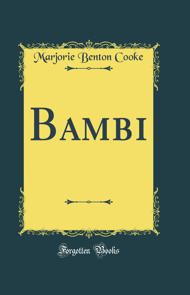 Bambi (Classic Reprint)