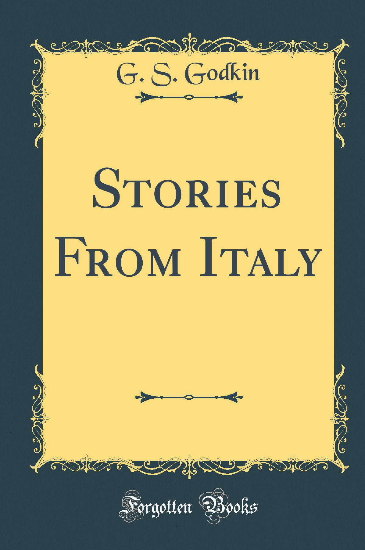 Stories From Italy (Classic Reprint)