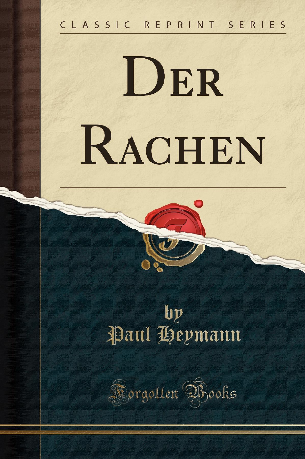 Der Rachen (Classic Reprint)