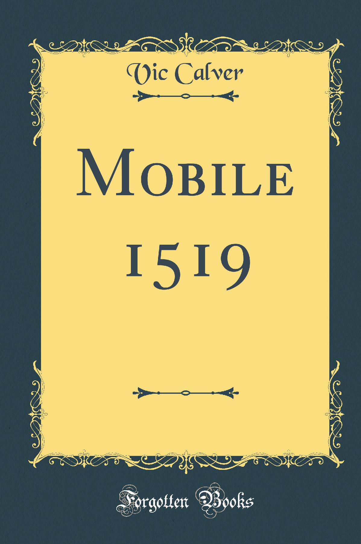 Mobile 1519 (Classic Reprint)