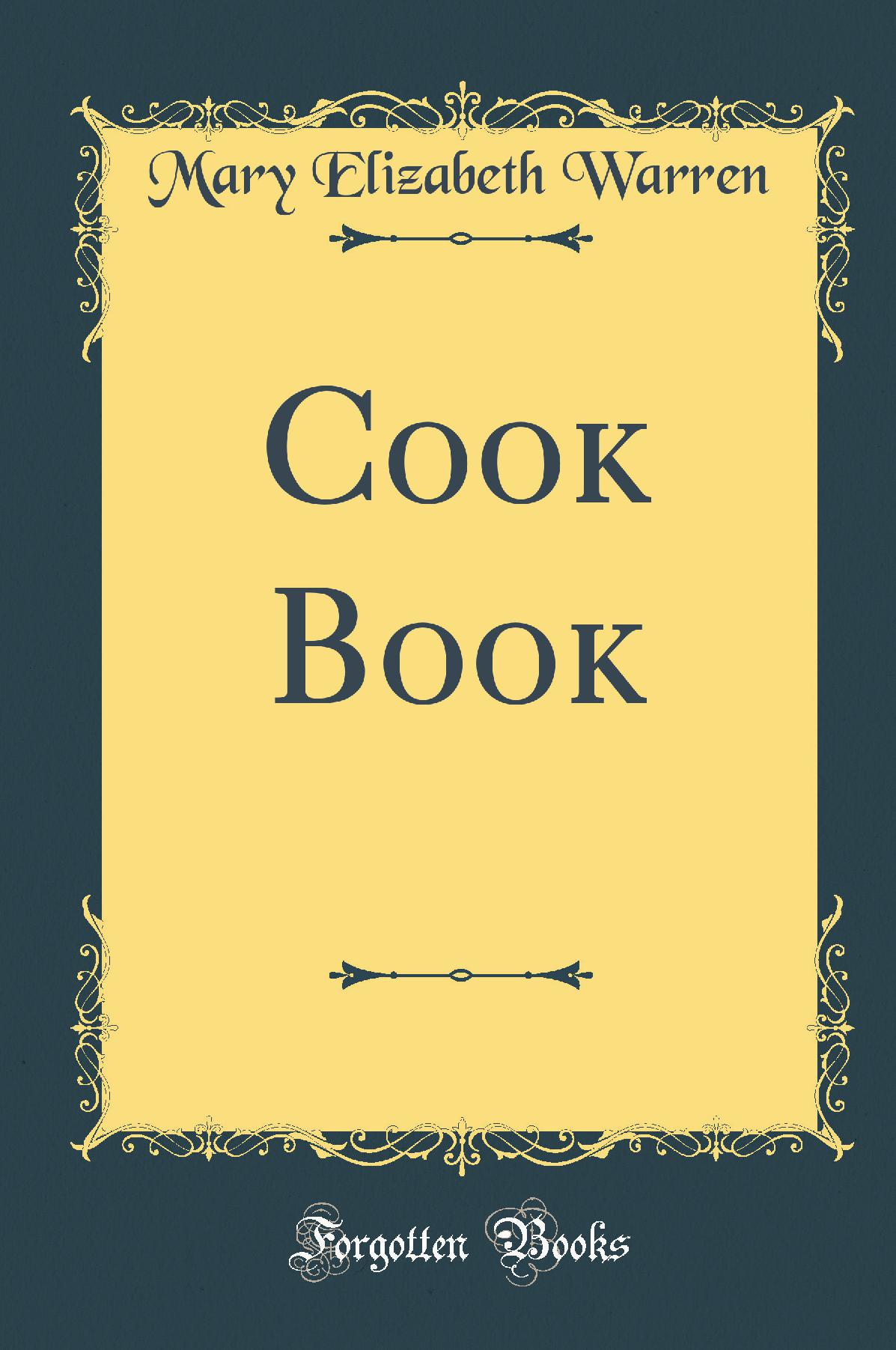Cook Book (Classic Reprint)