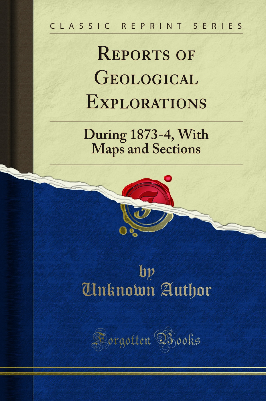 Reports of Geological Explorations: During 1873-4, With Maps and Sections (Classic Reprint)